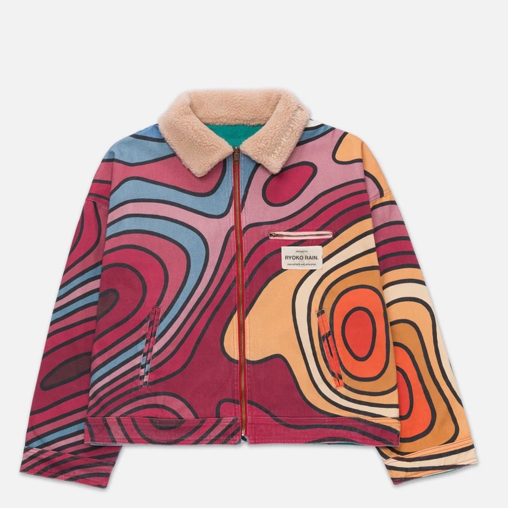 Ryoko Rain Reversible Jacket Unisex Size Small